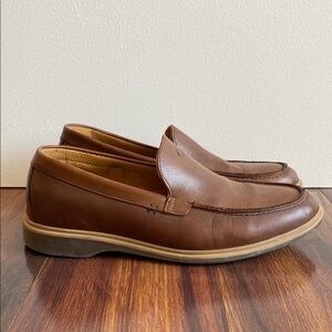 Amberjack The Loafer Chestnut Brown Soft Leather Men’s Slip On Dress Shoes